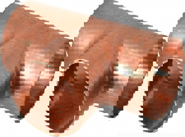 Wrot Copper Pipe Tee: 2-1/2